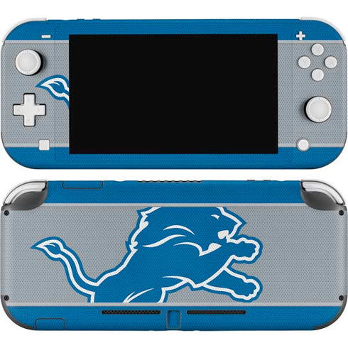 NFL Detroit Lions Zone Block Nintendo Switch Lite Skin
